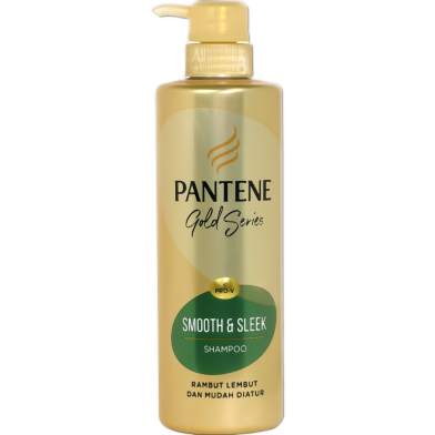 Pantene Gold Series Smooth And Sleek Shampoo 450ml image