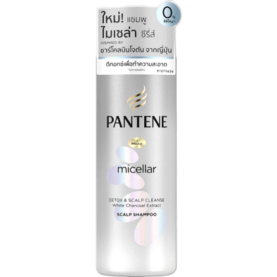 Pantene Micellar Detox And Scalp Cleanse White Charcoal Shampoo 530ml image