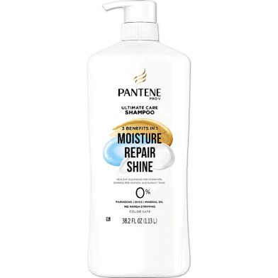 Pantene Pro-V Moisture Repair Shine Color Safe Ultimate Care Shampoo 1.13L image