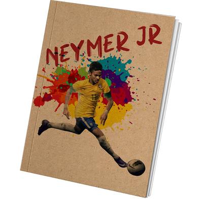 PaperTree Vintage Note Book Drawing Sketch Pad - NEYMAR JR [RUN FOR GOAL ] image
