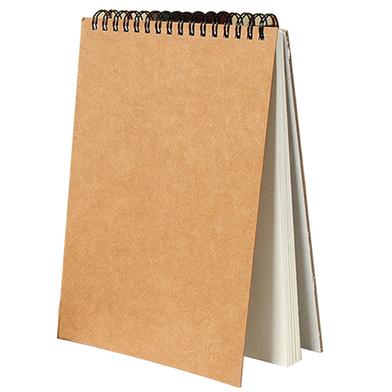 Paper Tree Hand Made Paper Water And Acrylic Color Note Book- A4 Size image