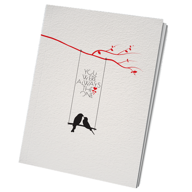 Paper Tree Notebook Sketchbook Drawing Sketchpad- You were always with one image