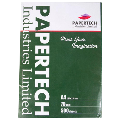 Papertech A4 Offset Paper 70 GSM – 500 Sheets image
