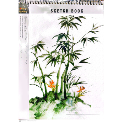 Papertree Spiral Sketch Book Cardtige Paper Khata With Colorful Hard Cover A4 (27cm x 19.6cm) image