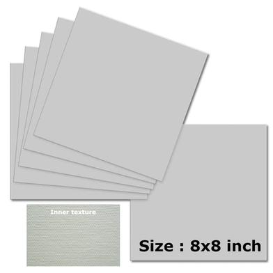 Papertree White Square Size Art Card- 8x8 inch image