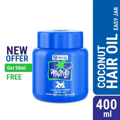 Parachute Coconut Oil Easy Jar 350ml (50ml Free) image