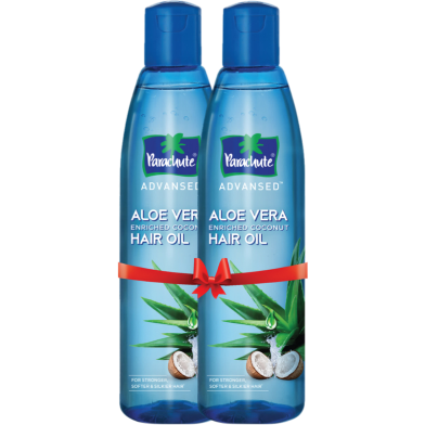 Parachute Hair Oil Advansed Aloe Vera Enriched Coconut 250ml Pack of 2 (250ml x 2) image