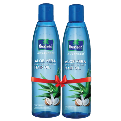 Parachute Hair Oil Advansed Aloe Vera Enriched Coconut 250ml Pack of 2 (250ml x 2) image