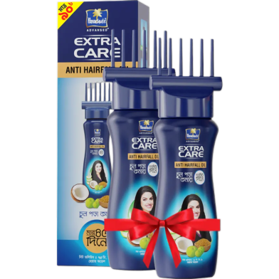 Parachute Hair Oil Anti Hairfall Oil Extra Care 75ml (Root Applier) Pack of 2 (75ml X 2) image