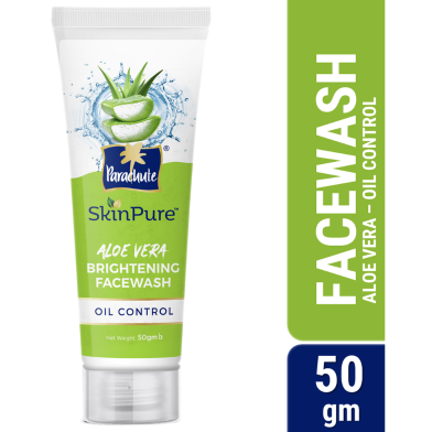 Parachute SkinPure Aloe Vera Brightening Facewash (Oil Control) 50gm image