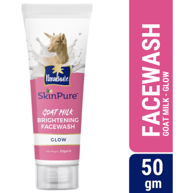 Parachute SkinPure Goat Milk Brightening Facewash (Glow) 50gm image