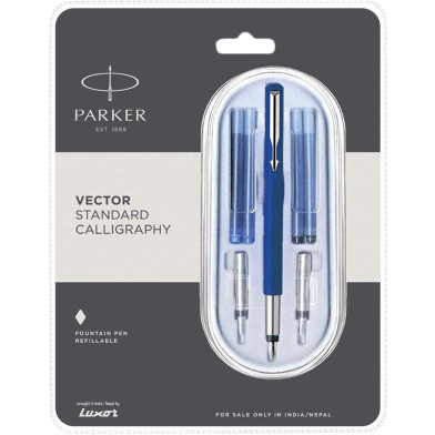 Parker Vector Standard Calligraphy Fountain Pen Refillable image