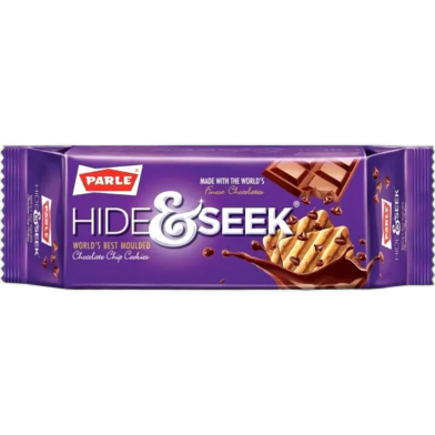 Parle Hide And Seek Chocolate Chip Cookies 120gm image