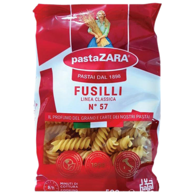 Pasta Zara Spirali to Pasta Zara Fusilli - 500 Gm image