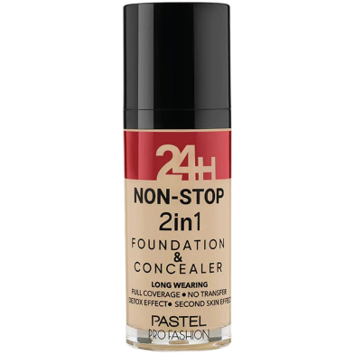 Pastel Profashion 24h Non Stop 2in1 Foundation And Concealer-604 image