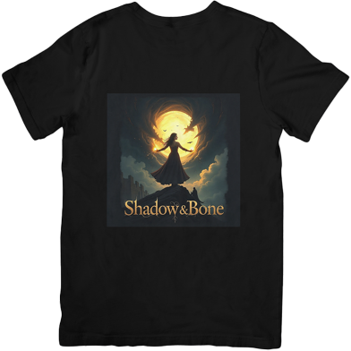 Pathok Point Shadow And Bone Grishaverse Inspired Unisex Cotton Half Sleeve T-Shirt image