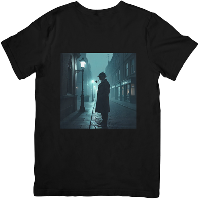 Pathok Point Sherlock Holmes Consulting Detective Inspired Unisex Cotton Half Sleeve T-Shirt image