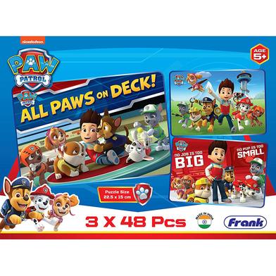Paw Patrol - (3 X 48 Pcs) Puzzles image