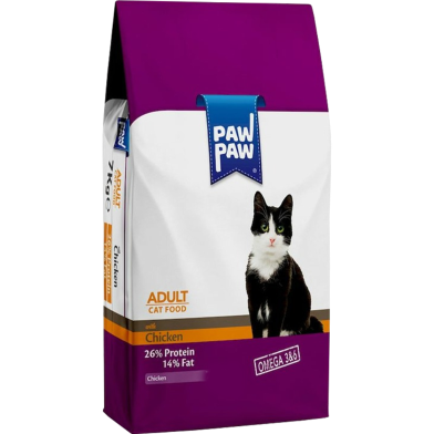 Paw Paw Adult Cat Food Chicken Flavour 15 kg image