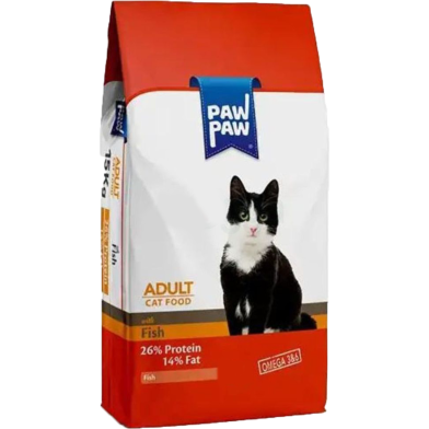 Paw Paw Adult Cat Food Fish Flavour 7 kg image