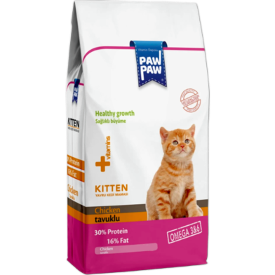 Paw Paw Kitten Dry Cat Food Chicken 1.5KG image