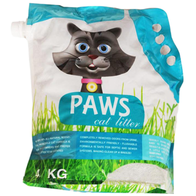 Paws Clamping Cat Litter Apple Flavour 4kg image