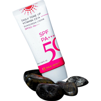 Pax Moly Daily Tone Up Vitamin Cica Sunscreen Cream Spf50 Plus Pa Plus Plus Plus Plus 50ml image