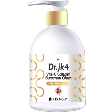 Pax Moly Dr Jk4 Vita C Collagen Sunscreen Cream Spf 50 Plus Pa Plus Plus Plus Uva Uvb 200ml image
