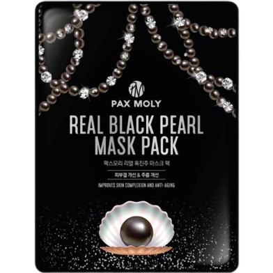 Pax Moly Real Black Pearl Mask Pack - 25ml image