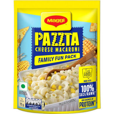 Pazzta Maggi Vegetarian Cheese Macaroni Pasta 150gm. image