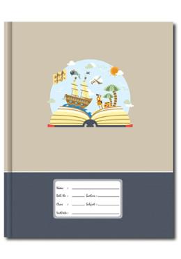 Pearl Binding Khata Book Design (White) - 200 Pages image