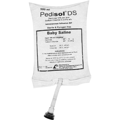 Pedisol Ds 0.225 Percent, 10 Percent Iv Infusion 500 ml Bag image