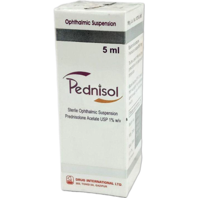 Pednisol 1 Percent Ophthalmic Suspension 5 ml drop image