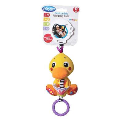 Peek-A-Boo Wiggling Duck Baby Toy image