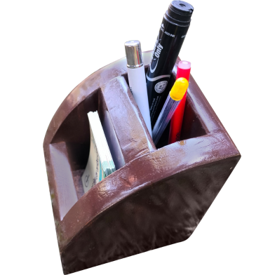 Pen Stand - Brown Color image