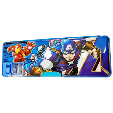 Pencil Case Box Captain America And Iron Man image