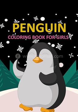 Penguin Coloring Book For Girls