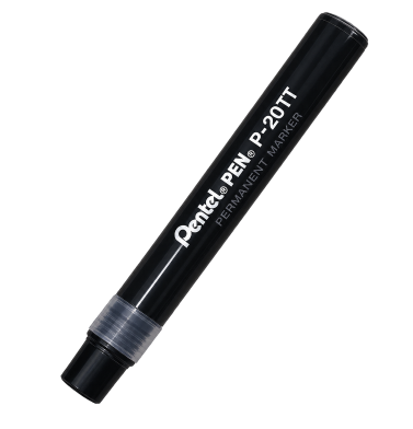 Pentagon Refill For Whiteboard Marker (Black) (36 pcs Combo) image