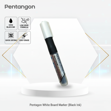 Pentagon White Board Marker (Black Ink) Slide 4