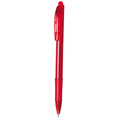 Pentel 0.7mm Ball Point Pen Red Ink - 1 Pcs image