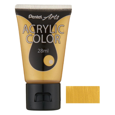 Pentel Acrylic Color 28ML - Gold image