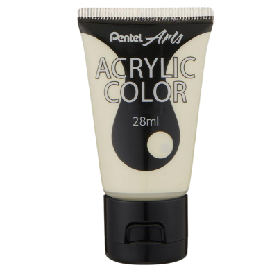 Pentel Acrylic Color 28ML - Ivory White image