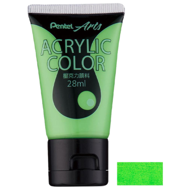 Pentel Acrylic Color 28ML - Metallic Green image