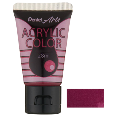 Pentel Acrylic Color 28ML - Metallic Red image