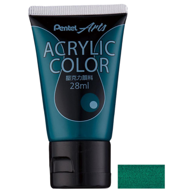 Pentel Acrylic Color 28ML - VIRIDIAN image