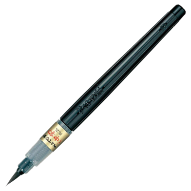 Pentel Brush Pen - Black Ink Medium Pentel Point image
