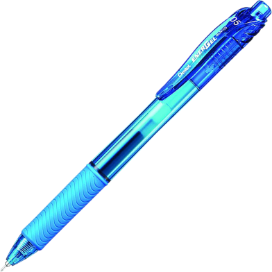 Pentel Energel Gell Pen Sky Blue Ink (0.5mm) - 1 Pcs image