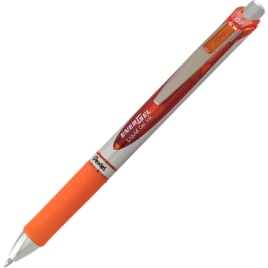 Pentel Energel Gell pen Orange Ink - 1 Pcs image