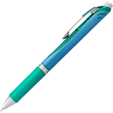Pentel Energel Kawaii Gell Pen Green Ink (0.5mm) - 1 Pcs image