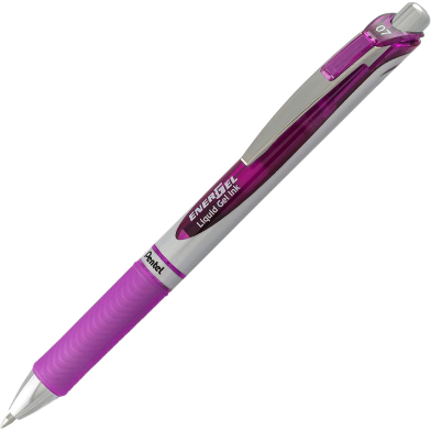 Pentel Energel Kawaii Gell Pen Violet Ink (0.7mm) - 1 Pcs image
